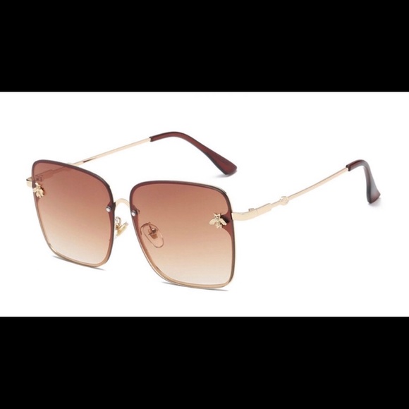 TRENDY SQUARE SUNGLASSES - Picture 2 of 8